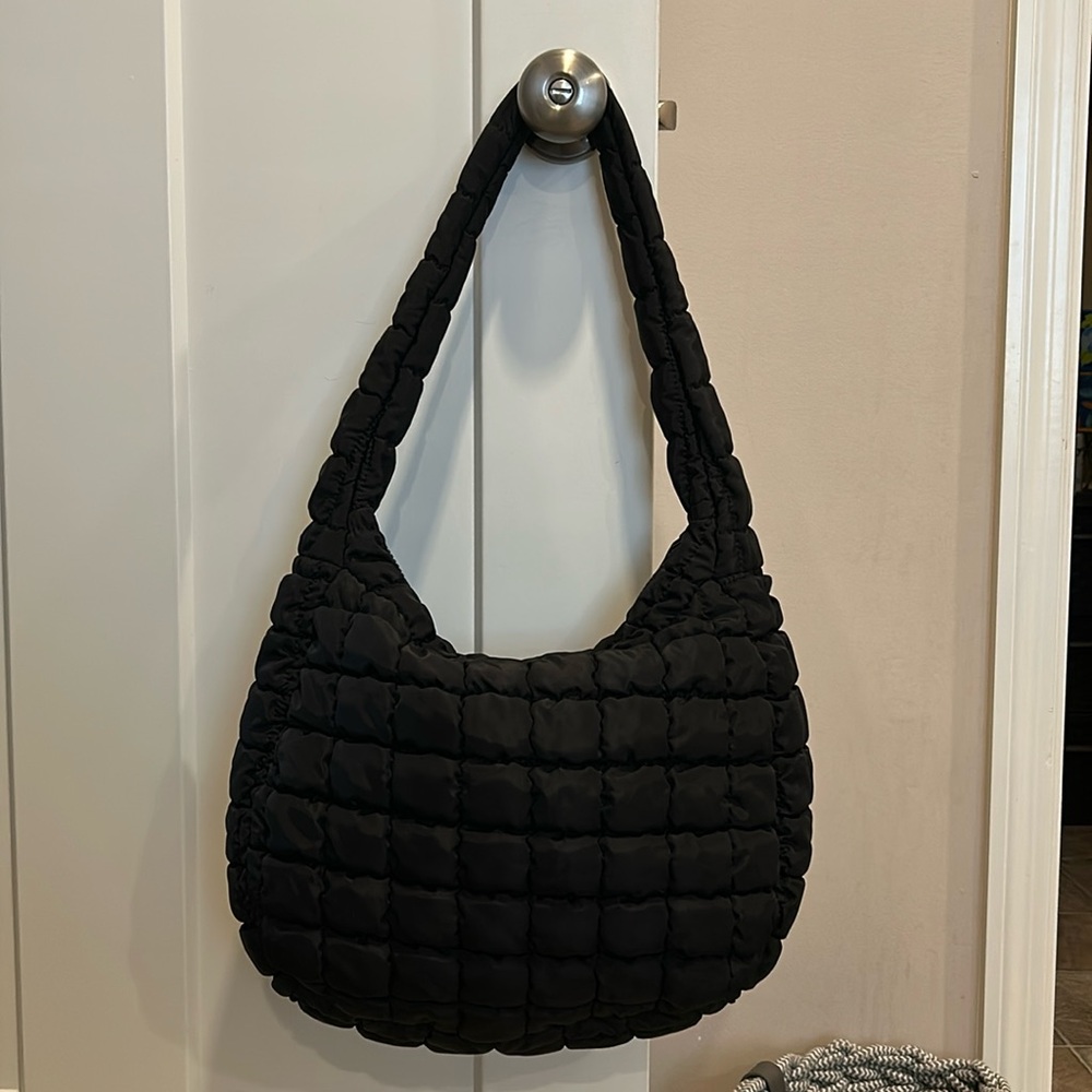 Urban Expressions Quilted Polyester Shoulder Bag